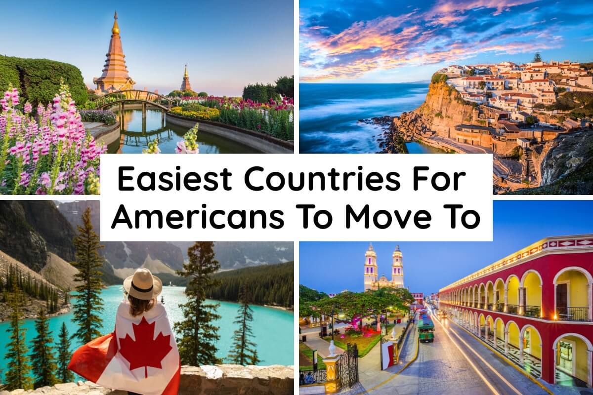 easiest countries for Americans to move to