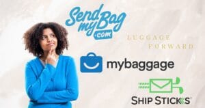 Door-to-door international luggage shipping from the USA to other countries. send my bag, luggage forward, my baggage, Ship sticks
